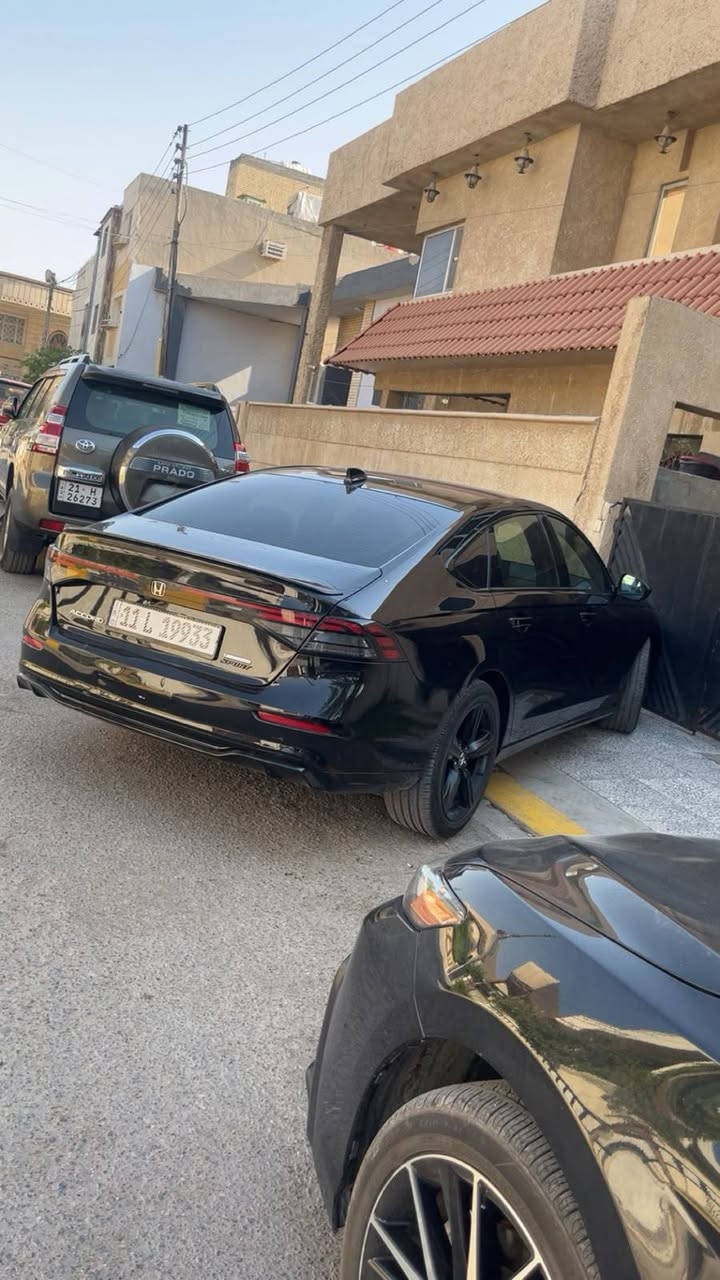 للبيع – Honda Accord Hybrid Sport L موديل 2024
2.0 Hybrid
اللون: أسود ملكي 
• العداد: 40000 كيلو
رقم: بغداد
• صبغ قطعة واحدة فقط– باب السائق
• صور الحادث + مرفقة مع المنشور
ايرباك بردة فقط بجم كبس
• بصمة تشغيل + دخول ذكي
• رادار أمامي + تحديد مسار
• نظام النقطة العمياء
• فتحة سقف
• لايت زينون
• مقاعد جلد
• مقاعد كهربائية
• تدفئة المقاعد الأمامية
مكانها بغداد الغزالية
ابو ياسر ***********
السعر 19500$

نص مكتوب في الصور:
- 65837151