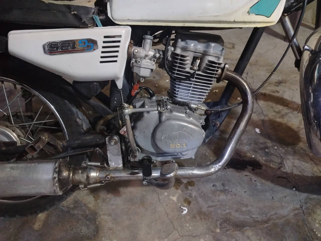 سلام عليكم
دراجه نامي N0 موديل 2018
سعر 240بي مجال 
 درجه لوك  ضفيره كامل 
 لاصرف ولا بخار مكينه بشرط اخرس ماينسمع صوته  
سرعه ونشط فول صالنصه رياضي  تجي تفحص وتاخذه  مكاني كركوك ***********
