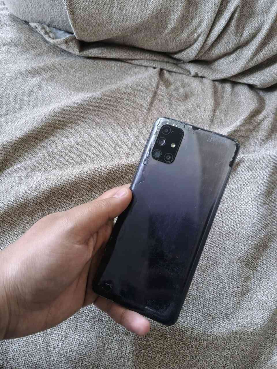 السلام عليكم.. سامسونج m31s
بطاريه 6000

مساحه 128
رام 6
معدل تحديث الشاشه 60 
معالج exynos9611 بوبجي60فريم
كامره64
ملاحظة الجهاز مبدل شاشة و الظهر مشخوط 
سعر 60 وبي مجال..شراي واتساب ***********
