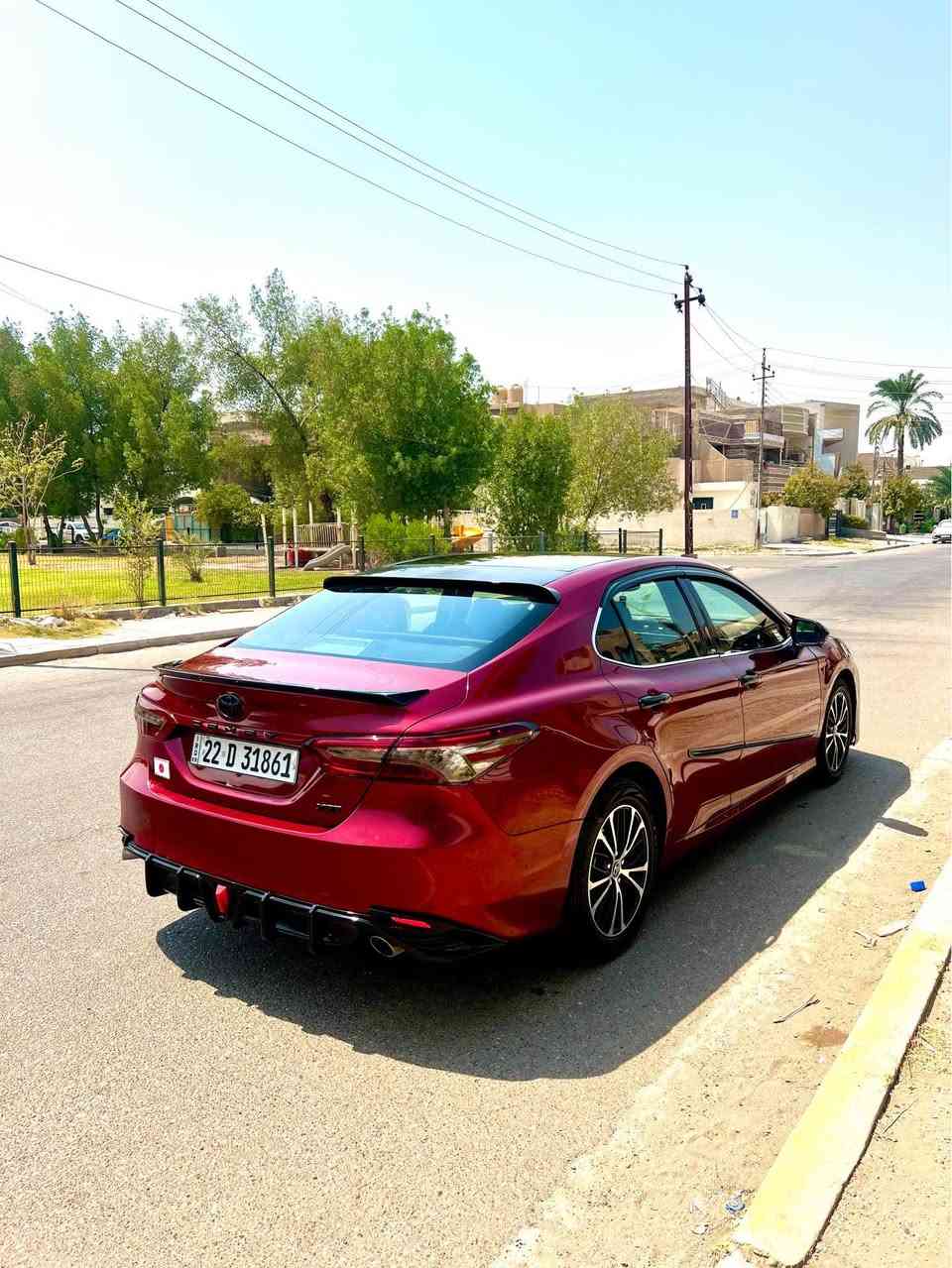 كامري 2018 xse فول 1/1 رقم اربيل بااسمي شرط التحويل حادثه فقط بنيد بدون ايرباك صور حادث وسونار بالمنشور وهنا بيه داير الجاملغ الخلفي بارد وممبين مواصفاته بانوراما اشاير بالمري بجم لد وزنون بك لايت لد اشاير بالمري بصمت تشغيل وبيبان وصندوك رادارات كشنات كهرباء وجلد تدفئه بالكشنات اوتو هولد سايد بريك بصمه ثلاث انضمه قياده مكينه 2500 بالكارتون صدر جديد سياره عليه ادامه كامله عارضه 170 وبيه مجال بسيط مكاني حي الجهاد بيع فقط بدون مراوس *********** بغداد, العراق
