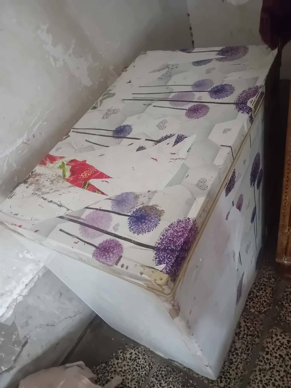 مجمد البيع جديده عوز بس ماطور
