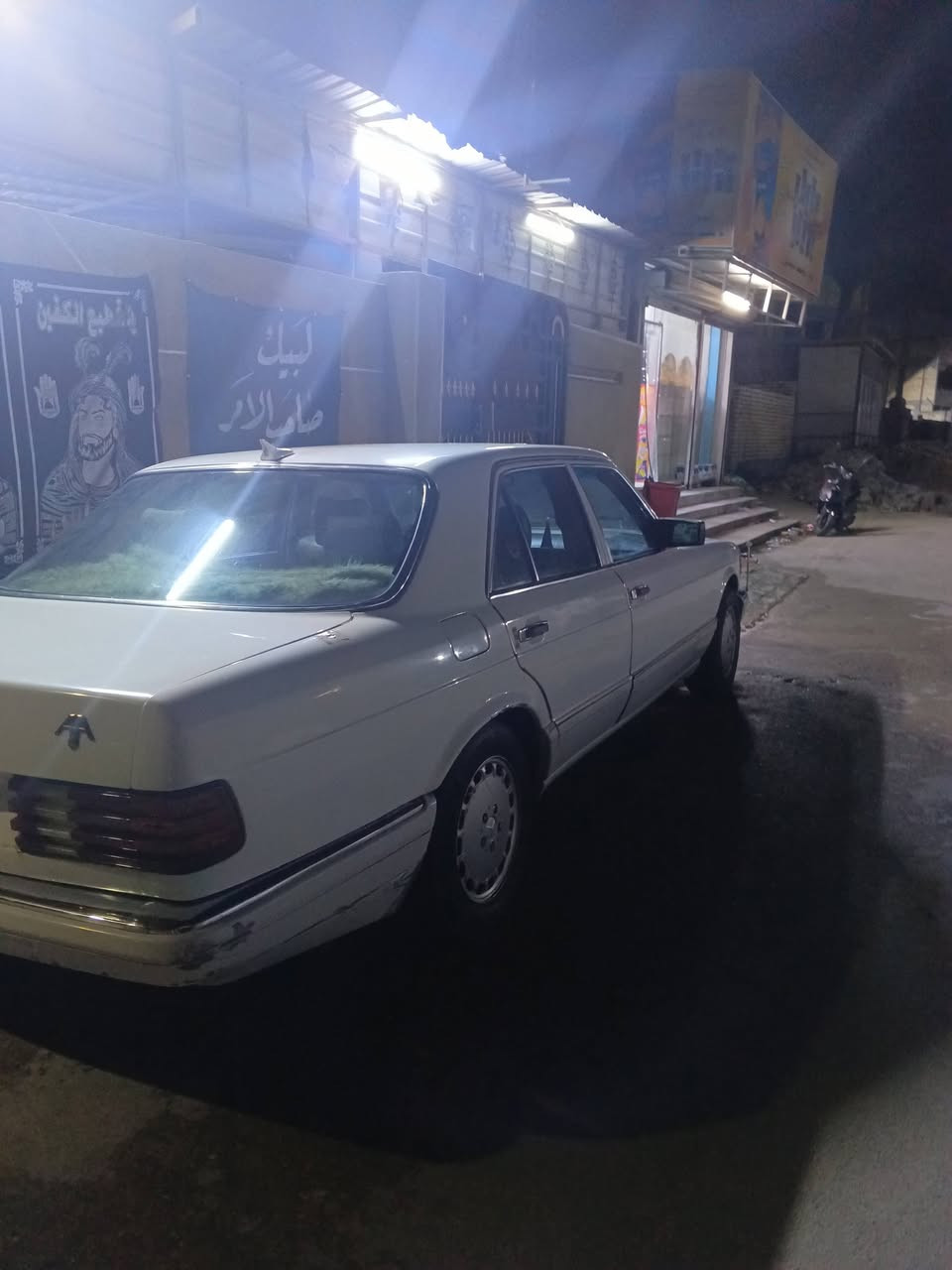 سلام عليكم مارسدس لبيع 1986  سيارة جاهزة من كلشي تبريد تخم تاير جديد محرك بطة *********** مكلف بل نشر تفاصيل بل رقم
