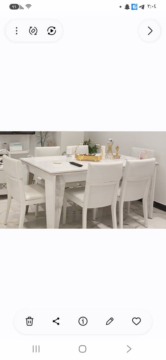 ميز طعام تركي يكبر ويصغر سلايد  بحاله جيده
قياس90×150 يكبر يصير 2متر
٦ كراسي خشب وجلد ابيض
بدون ضرر بحاله ١٠٠%
***********
الاطباء حي الجهاد
٢٠٠
