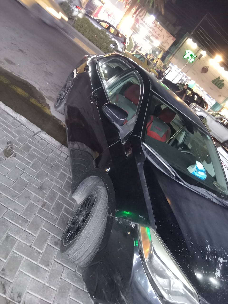 تيوتا كورولا موديل 2014 بجم كبس بدون ايرباك لايت زنون بلادي ويل سبورت 17 حادثهه صندوك وجاملغ خلف السائق  وخلف مجاور السائق مع خدوش ع البنيد السياره مكفوله كير ومحرك ممفتوح  السعر 93وبيهه مجال بسيط  الهاتف ***********
