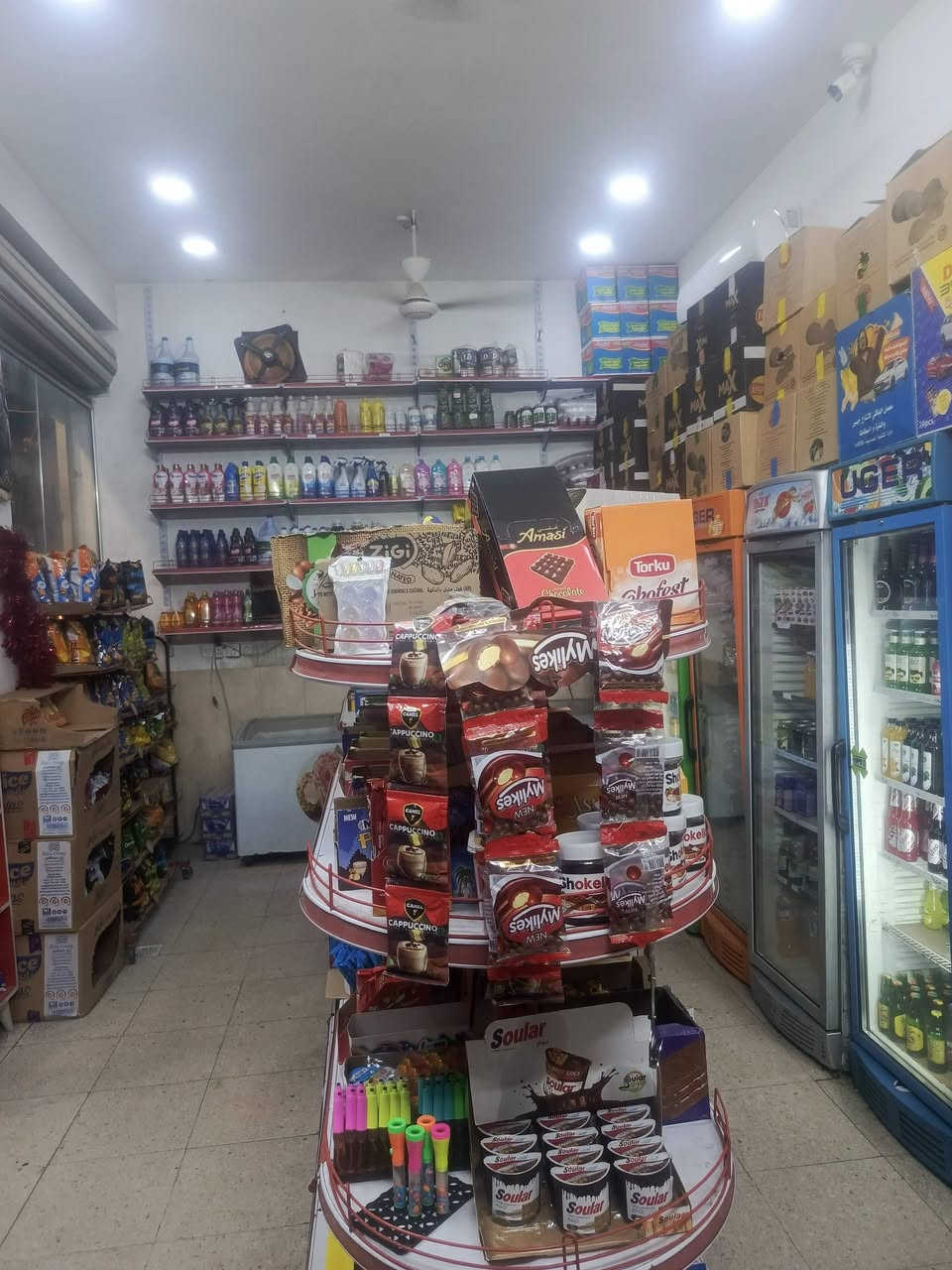 اسواق للبيع • برادات عمودية • 3محلات