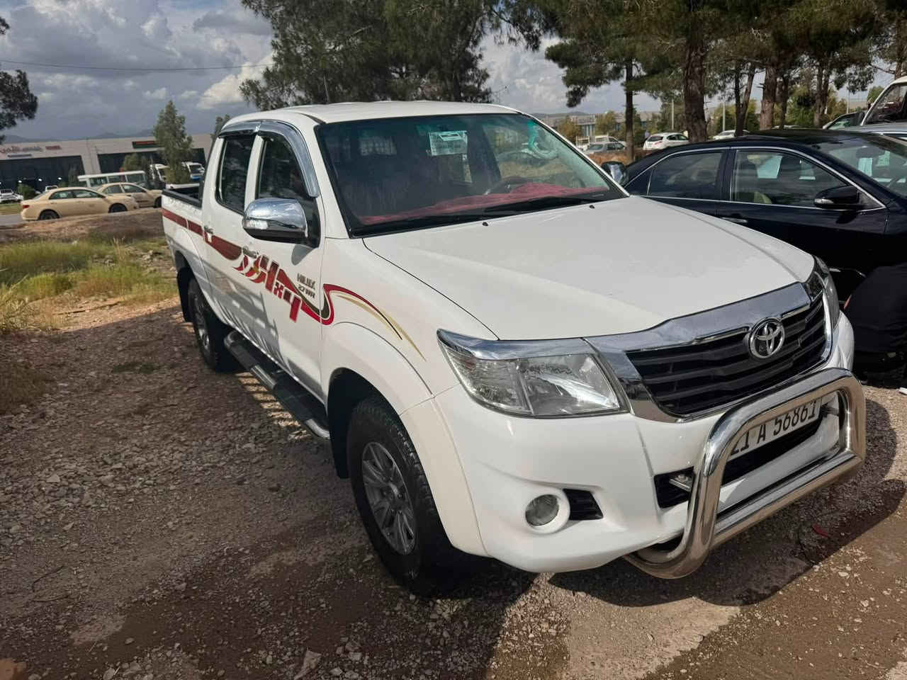 سلام علیکم  تویوتا هیلوکس  4x4  مودیل ٢٠١٣ مکفول کفالە عامە سنوی جدید بسمی
١٦٠ماشی کل مکفول سیارە مکان سلیمانیە
***********
***********
