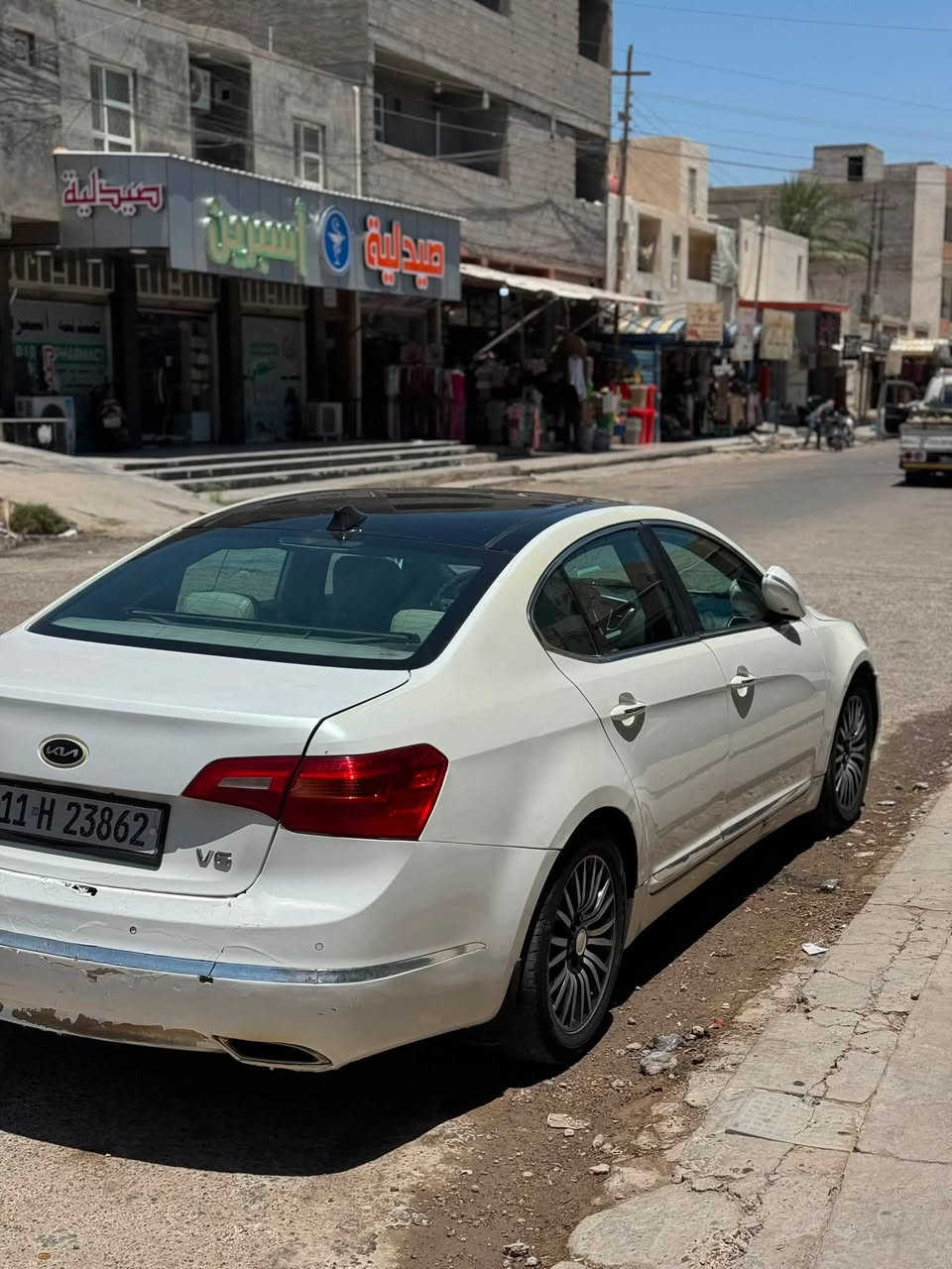 كادنزا 2012 vip رقم بغداد للبيع
محرك V6 3500 السيارة خليجية بأسمي رقم بغداد 
 التحويل ثاني يوم
مواصفات الvip معروفة 1/1
•بانوراما
•مثبت سرعة 
•تحكم ستيرن 
•كشنات الاماميه والخلفية تدفئه 
•تحكم بالصوت من الخلف 
•بصمة ابواب 
•بصمة جنطة 
•لايتات جديدة زنون 
•كشنات كهربائية 
•اشاير بالمري 
•مري شفط 
•صدر امامي مبدل بالكامل | صدر خلفي نص ونص 
السيارة مصبوغة حزام ما عدا الصندوق اني ابيع صبغ عام 
 كير ومحرك كفالة وين ميعجبك تاخذ تراي 
شكو قطعة غيار بالسيارة مبدلة على ايدي وكالة يعني انسى تبدل بيها شي او يعطل عندك شي وعالفحص 
السعر 83$ وبيها مجال للشراي مكاني الانبار الرمادي 
*********** وهذا رقمي واني الممنون
