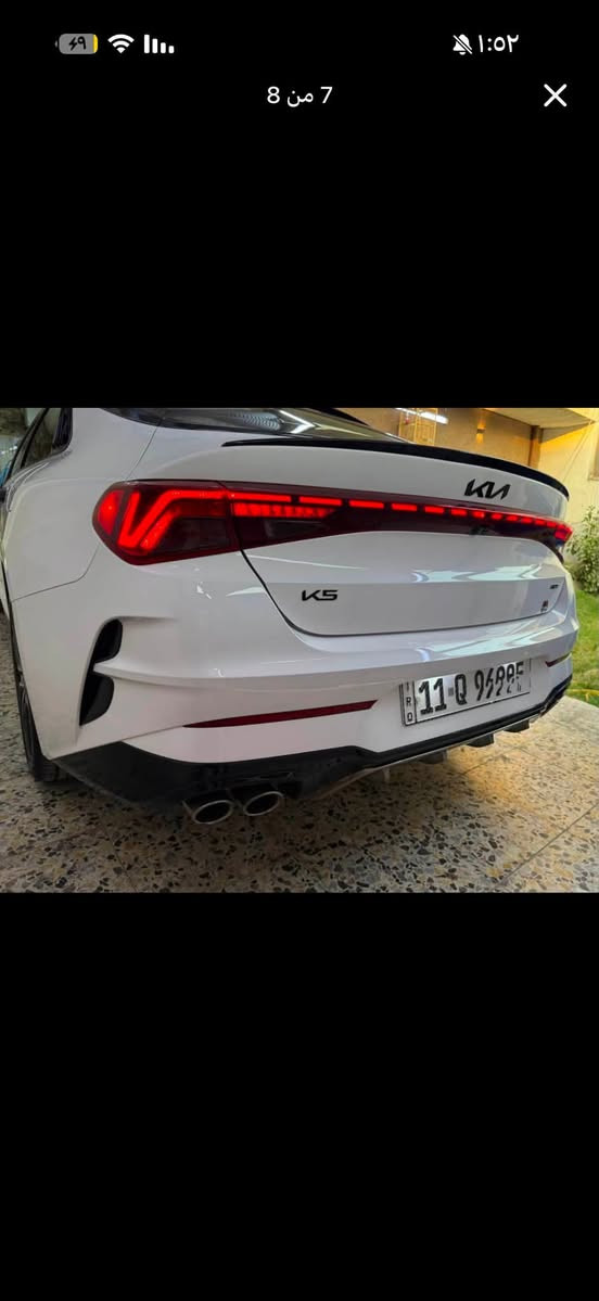 🚘✨ للبيع | KIA K5 2023 GT – فول مواصفات
سيارة رياضية أنيقة بأداء قوي ومواصفات عالية 🔥

🔹 تفاصيل السيارة:

▪️ الموديل: 2023
▪️ النوع: KIA K5 GT
▪️ اللون: أبيض 🤍
▪️ المواصفات: فول مواصفات GT
▪️ المحرك: 2500 تيربو
▪️ الدفع: أمامي
▪️ المسافة: 45,000 مايل تقريباً
▪️ الحالة: جيدة جداً
▪️ الاستعمال: منزلي
▪️ رقم العراق: بغداد

🇺🇸 تفاصيل الحادث الأمريكي:

حادث السيارة في أمريكا كان خفيف – شملك أمامي عكس السائق.

▪️ البنيت والشملك مصبوغتان فقط
▪️ المحرك غير متضرر وتم فحصه بالكامل
▪️ السيارة بحالة ممتازة من الداخل والخارج
▪️ جميع المواصفات تعمل بشكل مثالي
▪️ صور الحادث متوفرة للجادين ويمكن التأكد من تاريخ السيارة بالكامل.

🔢 رقم الشاصي (VIN):
5XXG64J28PGxxxxx

💰 السعر:
28,000,000 دينار عراقي
💵 18,500 دولار أمريكي

📍 الموقع:
بغداد – جانب الكرخ
منطقة الدورة – قرب مول العراق

📞 للتواصل:
***********

📲 متوفر التواصل عن طريق الواتساب أيضاً

✅ السيارة متاحة للفحص والمعاينة
✅ للجادين فقط

شكراً لاهتمامكم 🌹

