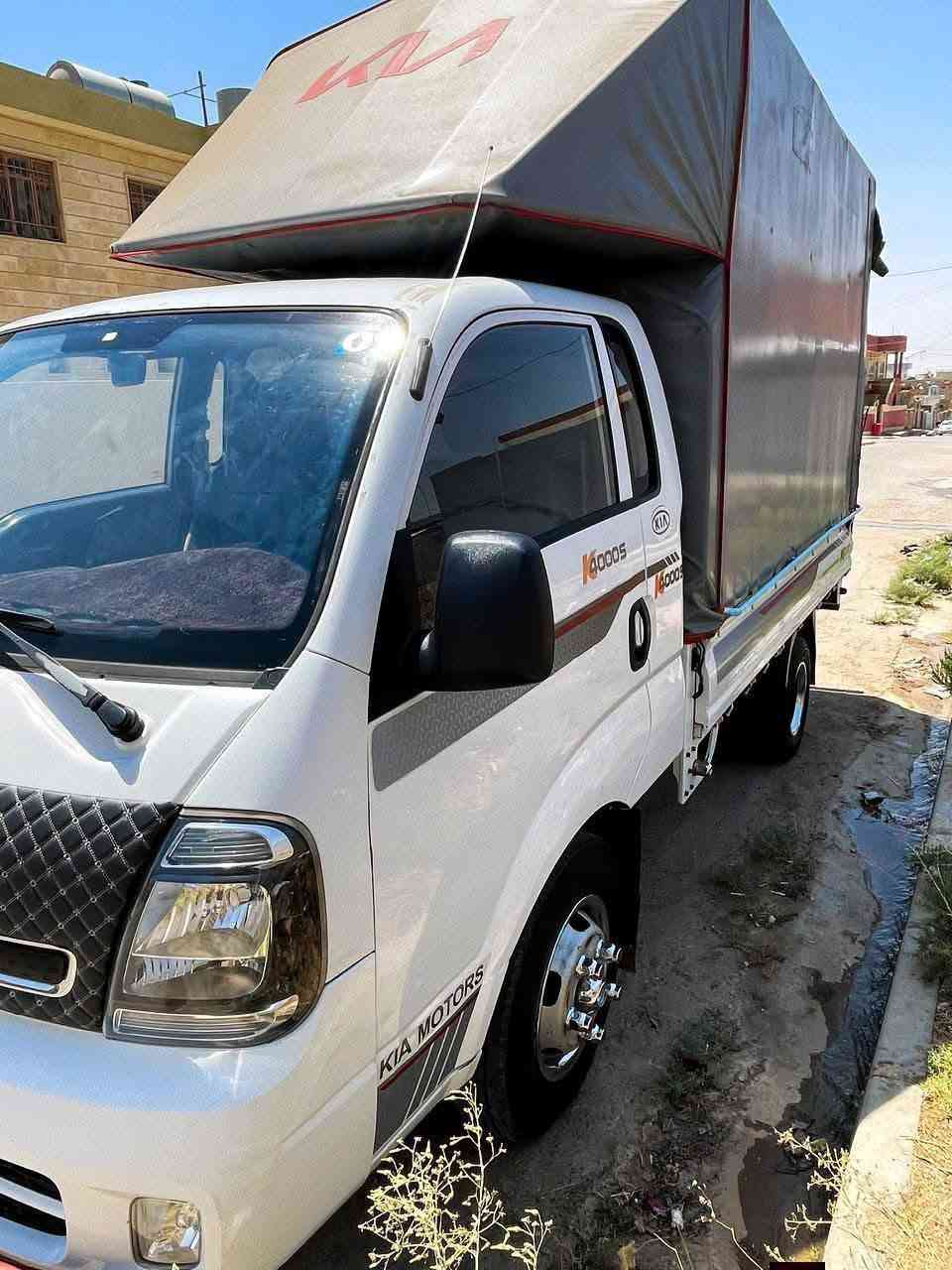 كيا فحل 4000 موديل 2020 ماشيه 137 الف محور 14
سيارة جاهزة ونظيفه حيل شرط شاصي محرك جير صبغ 
رقم بغداد انجليزي على استلام سياره باسمي شرط التحويل 
ما يعوزها مصرف ربع داخل مدوشم كامل السعر 165 وبي مجال 

عنواني  الموصل تلكيف
***********
