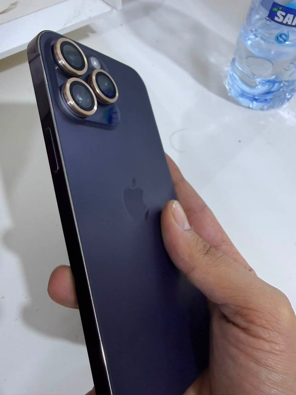 سلام عليكم
آيفون ١٤ برو ماكس شرق اوسط ذاكره ٢٥٦ نموذج m بطاريه ٨٣ 
مبدل فقط شاشه اصليه 

نظافه ١٠٠ بالميه.  السعر ٧٠٠ 

عنواني كربلاء طويريج 

***********
