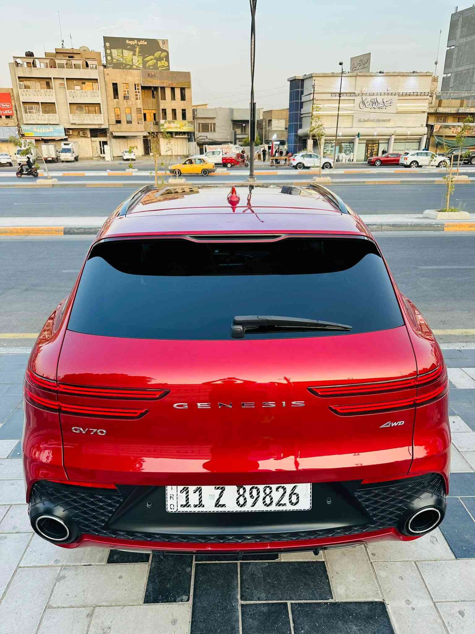 السلام عليكم للبيع او مراوس بجيب 7 راكب فول 

Genesis  GV70 2024  

‎ المحرك 4 سلندر / 2500 تيربو       

أعلى مواصفات بل جينسس 

السيارة فور ويل فول 

‎  فتحة سقف (بانوراما)وكشن مساج  

ماشية 22 الف كيلو فقط  

كامرات 360

كشن السايق مساج 

تشغيل عن بعد 

بانوراما  

5 وضعيات قياده 

كيجات ديجتل 

حساسات خلفي امامي

كشنات كهرباء

كشنات جلد اسود 

صندوك كهرباء شفط

كير ماوس 

شحن وايرليس 

تدفئه وتبريد بل كشنات 

فول تحكم 

رادارات 360

مري شفط 

ترحيب شعار جنسسز عن الاقتراب

سايد بريك بصمه

بصمة ابواب

تحديد مسار

كشن السايق ميموري

لايتات لد 

بكلايت لد

رادار امامي

اوتو هولد 

شفتات بالاستيرن

هيتر بالاستيرن 

شحن وايرليس 

استيرن كهرباء

ماوس تحكم الشاشه

سستم صوت Lexicon دمام

قطعتين تبريد

هيترات بالكشنات الخلفيه

تتقدم وترجع بل بصمه 

كامرات جانبيه تشتغل ويه الأشاره 

احزمه احمر بلون السياره 

حادث السياره فقط بنيد تبدل ونصبغ وحافه الجاملغ اليمنه بدايته صبغ ايرباك دشبول وستيرن ومصلحهن درجه اولى راجعات نفس خيط البلادي 

اخوان السياره احلى من الصور وجديده 

مكينه + كير + راديترات + لغود وشواصي مكفوله وشرط السونار 

🛑 السعر 293 وبيه مجال بسيط 🛑

رقم بغداد بأسمي مكاني بغداد الجديده 

 للأستفسار عن صور الحادث ***********
