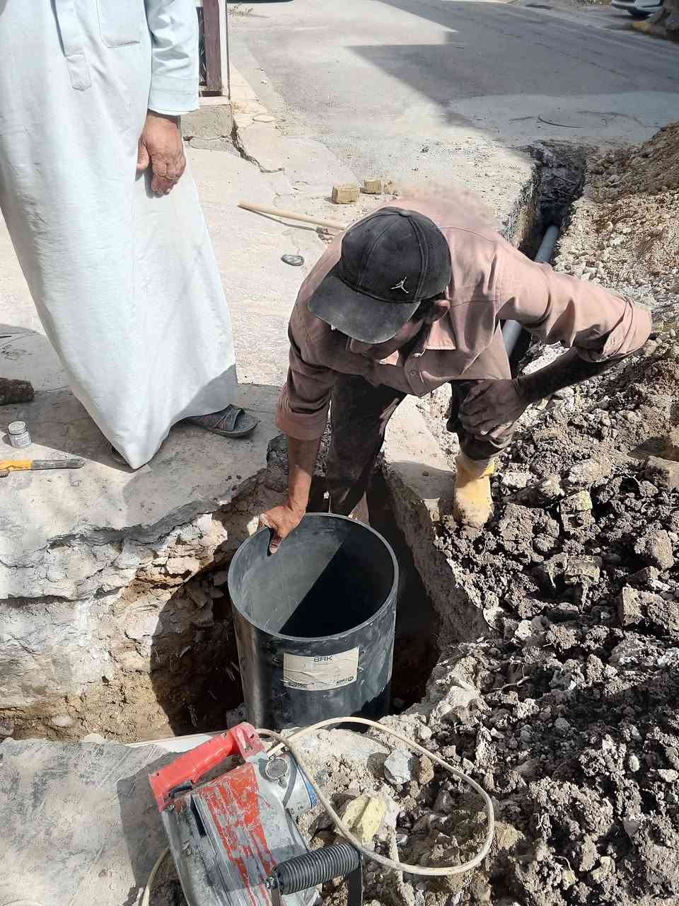 خلفه تأسيس مي ومجاري وحفر ابي وسحب مي ربط مجاري صحيات تصال واتساب‏‪***********‬‏
‏‪‏‪
