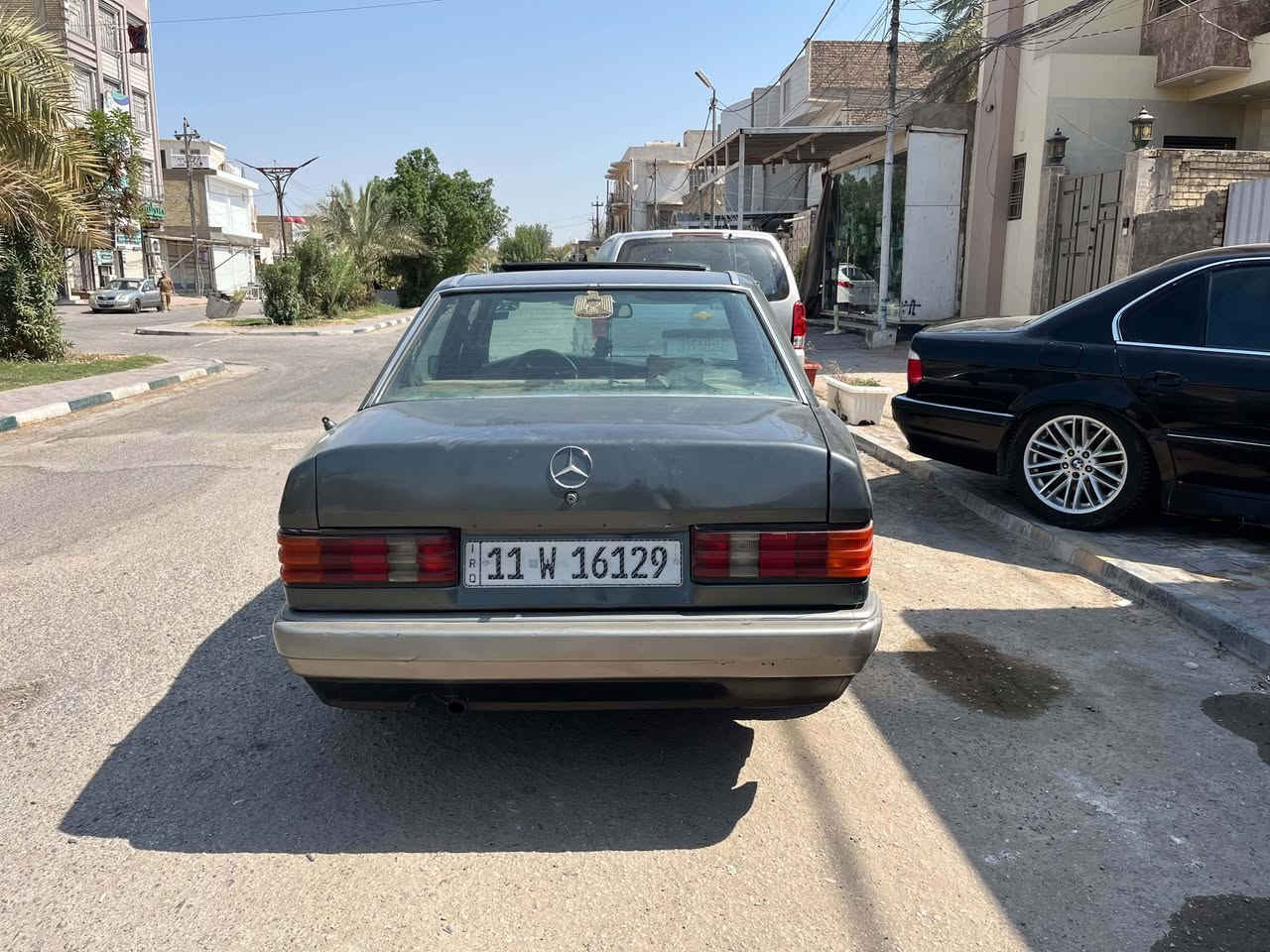 االسلام عليكم مارسدس 190للبيع او مراوس موديل 1990محورة كير ومكينه ونجي قواعد دبلات بلادية مكفولات رقم بغداد انكليزي سيارة عايزة ترتيب السعر 35وبيه مجال مكان السيارة النجف كوفة شارع المطار للستفسار ***********
