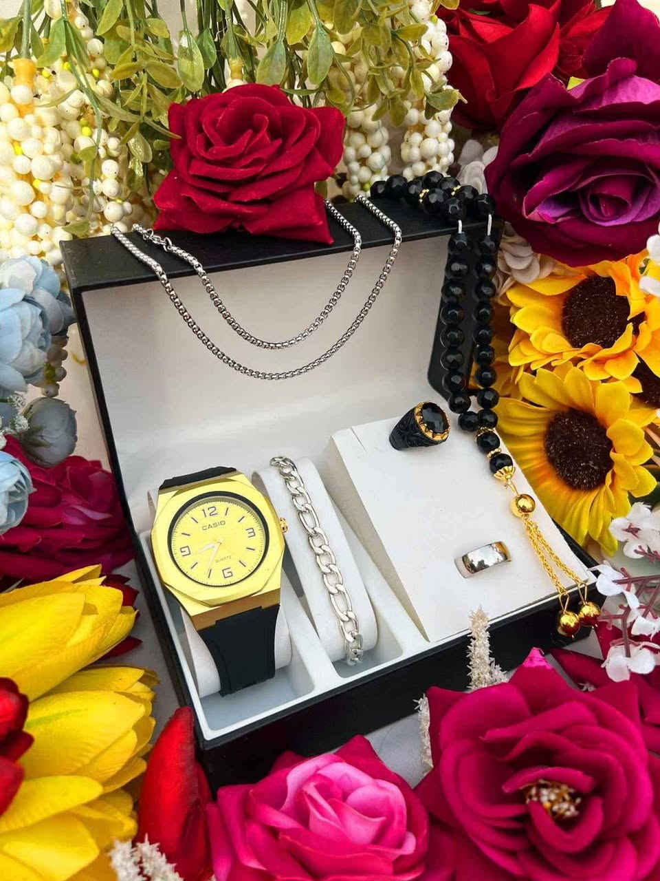#عروض
اجمل الهدايا رجاليه ونسائيه 🎁
ســعر السيت ب 10 الـف 😍
والتوصيل 5 لجميع المحافظات❤️‍🔥
للحجز والاستفسار مراسلة الصفحة 
اذا مو نفس الي بالصورة توصلك (لا تستلمها) 
ملاحظه: العلبه للعرض يجي السيت بعلبه هدايا حجم صغير ✨
واذا نفس العلبه سعر يختلف 💖 
للاتصال ***********
واتساب ***********
#هدايا_رجالي_نسائي 🔥
#هديه_نسائيه_رجاليه 🍂
#هدية_رجالية_نسائية ✨
#ساعه_ساعات_ساعة 💖 بغداد, العراق
