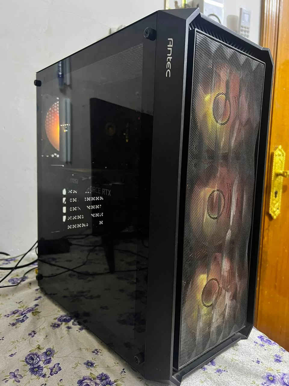 سلام عليكم تجميعه كامله للبيع
Pc
i5 12400f
Rtx3060 12gb msi
Ssd  sata 1tb 
Pw 750watt 
H610M 
Ram 8*2 tforce 3200mhz

شاشه 
Acer 
24in
IPs -fhd 
75 hz 
مع سماعه ماوس و كيبورد 
مكاني نجف توصيل موجود سعر مليون عشر آلاف 
***********
