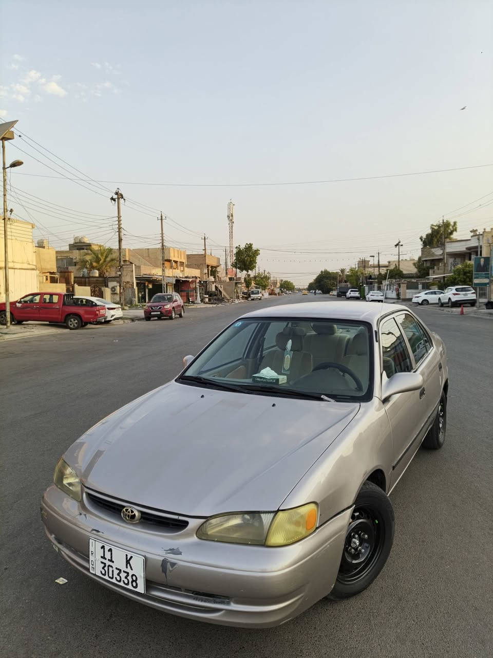 السلام عليكم للبيع كورلا موديل 2000
وارد امريكي بدون حادث مصبوغه عام كير جديد مكينه بيه خيط تبخير تبريد شغال تخم تاير غرفته شركه سياره حلوه تخبل مكينه1800
بسمي سنويه جديده مكاني بغداد حي العامل سعر 58 بيه مجال ***********
