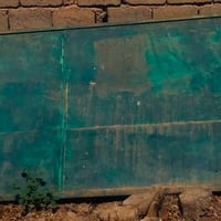 باب حوش • ١٦٠×٣٧٠سم • حديد ثقيل