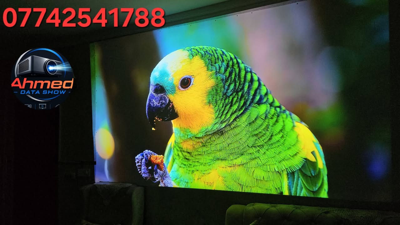 🔥🔥🔥 الداتا شو  Yaber  k2s
👍🥰🥰 اقوى جهاز اندرويد TV دقه  عاليه يدعم 4k

🔴 مع اشتراك رسمي لمشاهده البين سبوره والافلام والرياضه اكثر من ١٠ الف قناه مباشره واكثر من ٢٠٠ الف فلم ومسلسل

حجم عرض يصل إلى 200 بوصة
صوت JBL مدمج
دعم Dolby Audio
يدعم Alexa
Smart Projector مع تطبيقات مدمجة
يدعم NFC Screen Cast لعرض شاشة الهاتف بسرعة
مناسب لـ
الأفلام والمسلسلات
اليوتيوب وNetflix

🔴 مميزاته
صوت قوي مقارنة بمعظم البروجكترات الاقتصادية
نظام ذكي أسهل من توصيل TV Box خارجي

أوتوفوكس وتصحيح تلقائي

التحكم بالصوره من اربع جهات تكبير وتصغير الصوره

للحجر واتس اب

***********
