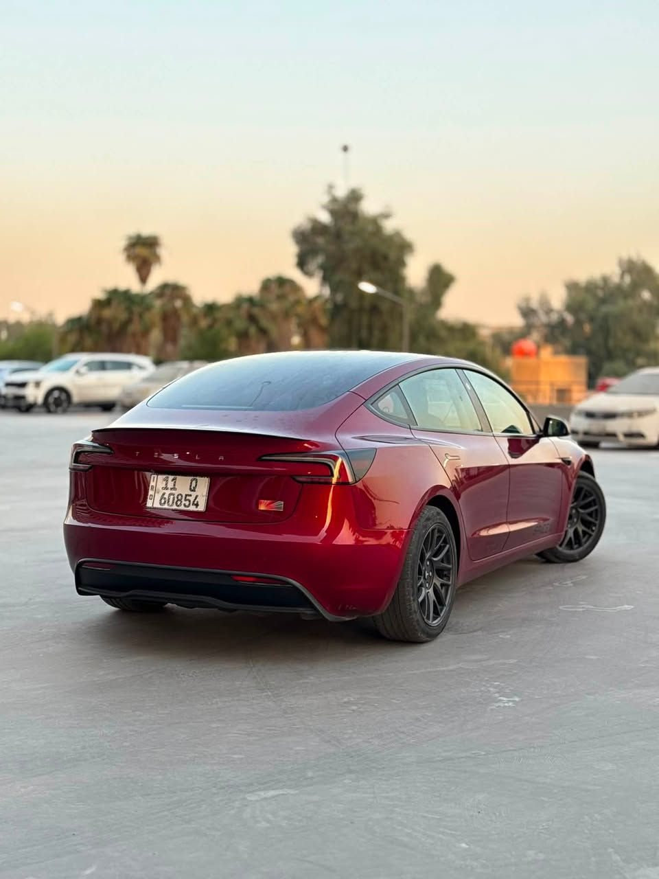 للبيع Tesla Model 3 Highland 2025
سنكل ماطور لونك رنج "ارغب فئه"
تمشيك 620km 
اللون: Red Metallic
الممشى: 32,000mille
بيها قطعتين ضربتها خفيفه
منضومه تبريد كامله مملعوب بيها 
يعني تنسى شي اسمه تبريد حار 

السعر: 19,900$ دولار

للتواصل:
***********
