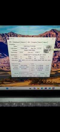MSI Prestige 14 • i7-10710U • زر E معطل