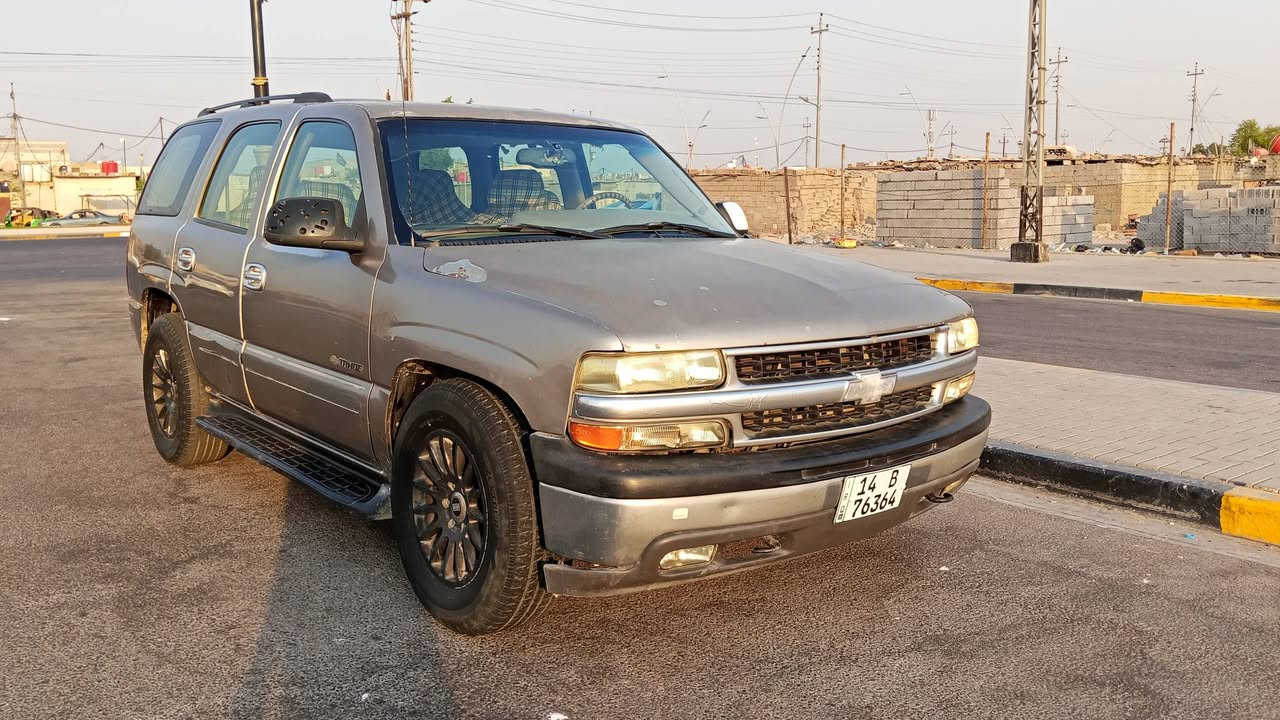 للبيع شيفروليت تاهو 2003 رقم البصرة تحويل ***********//***********
