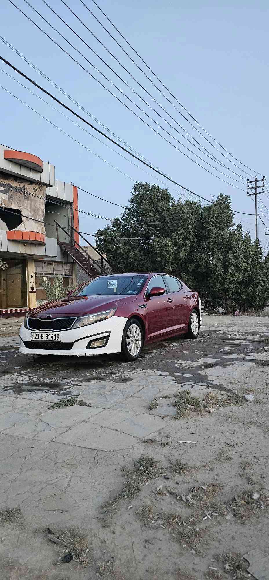 السلام عليكم
اوبتما موديل15
وارد امريكي 
مكينه 2400
رقم سليمانيه الجديد
مكاني بابل القاسم 
بيه صبغ  جاملغ وشويه من البنيد
للاستفسار اتصل
***********
