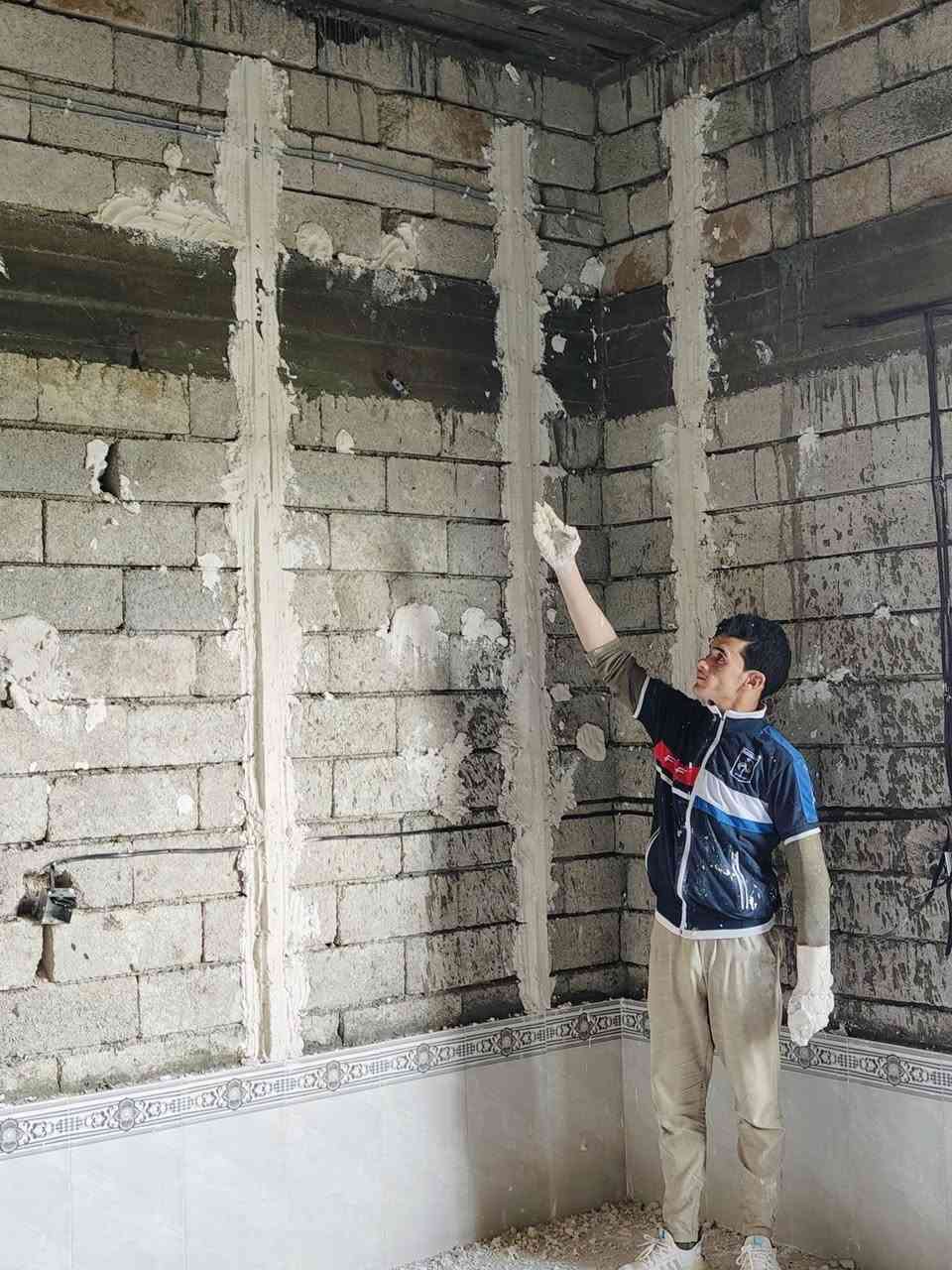 لبخ جص • من الموصل • ٥ عمال