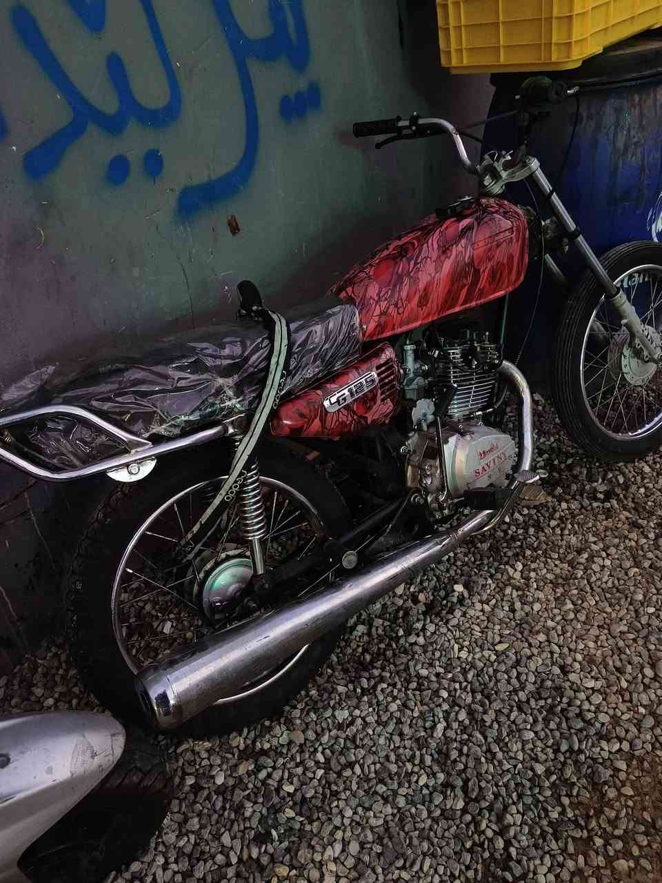سافين 2022 
150cc 
المكينه معمره ثاني تبديله دهن 
300 وبيها مجال بسيط
***********
