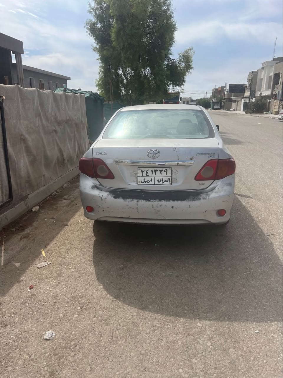 تويوتا كورله 2009بيه 4قطعه صبغ بدون دواخل سنويه ساقطه  مكان اربيل سعر64 ورقه 
***********   

*********** بيجي, صلاح الدين
