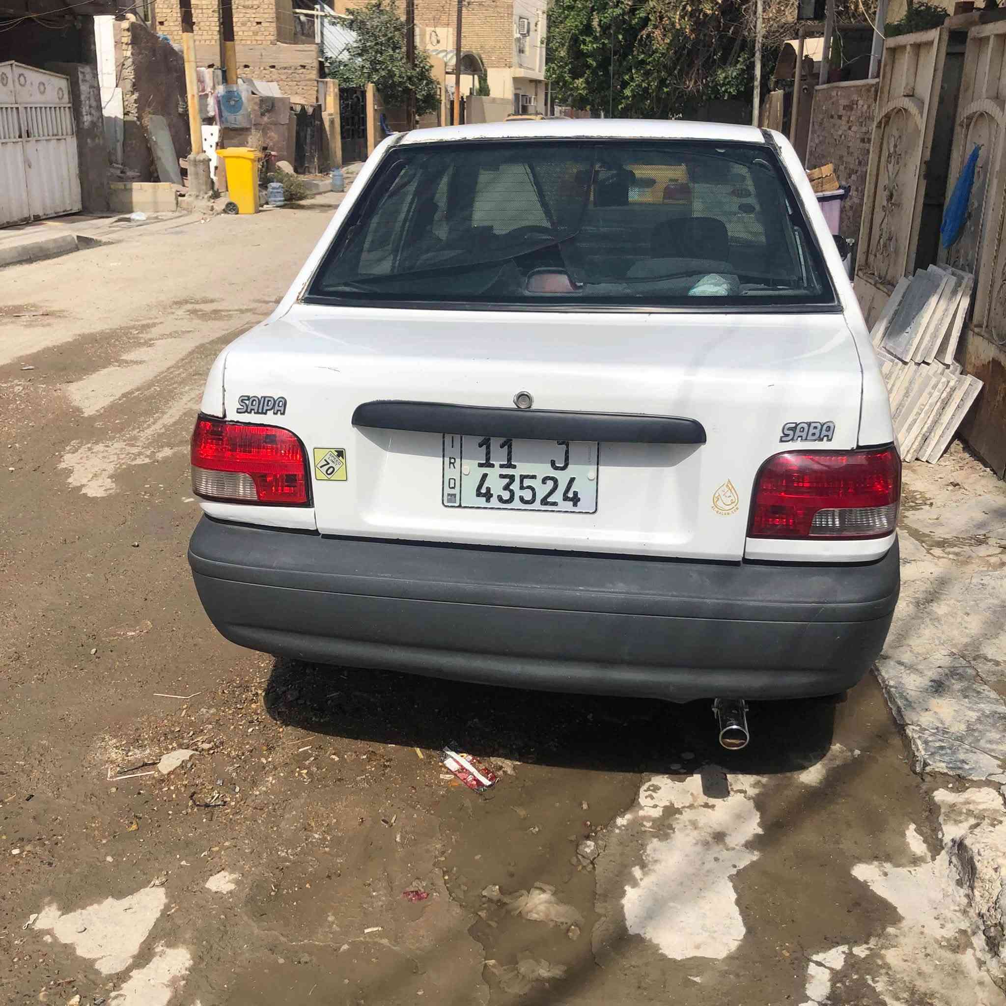 السلام  عليكم سايبه موديل ١١ للبيع رقم نكليزي سنويه بسمي سياره مابيها اي نقوصات تبريد شغال سياره بيها باب خلف السايق مبدله  سياره معروضه ٣٥ وبيها مجال قليل المكان بغداد سبع ابكار ***********
