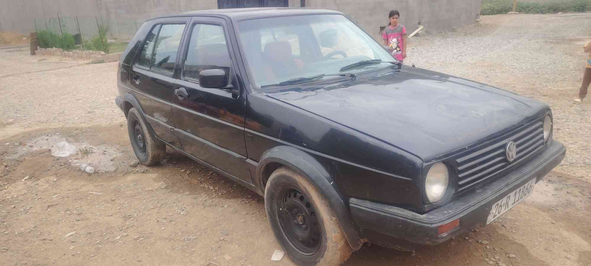 كولف للبيع موديل ١٩٩١ بلاديه بدون صبغ السيارة خير من الله السعر ٢٣ مكان كركوك عمل شعبي رقم صلاح الدين مشروع وطني ***********
