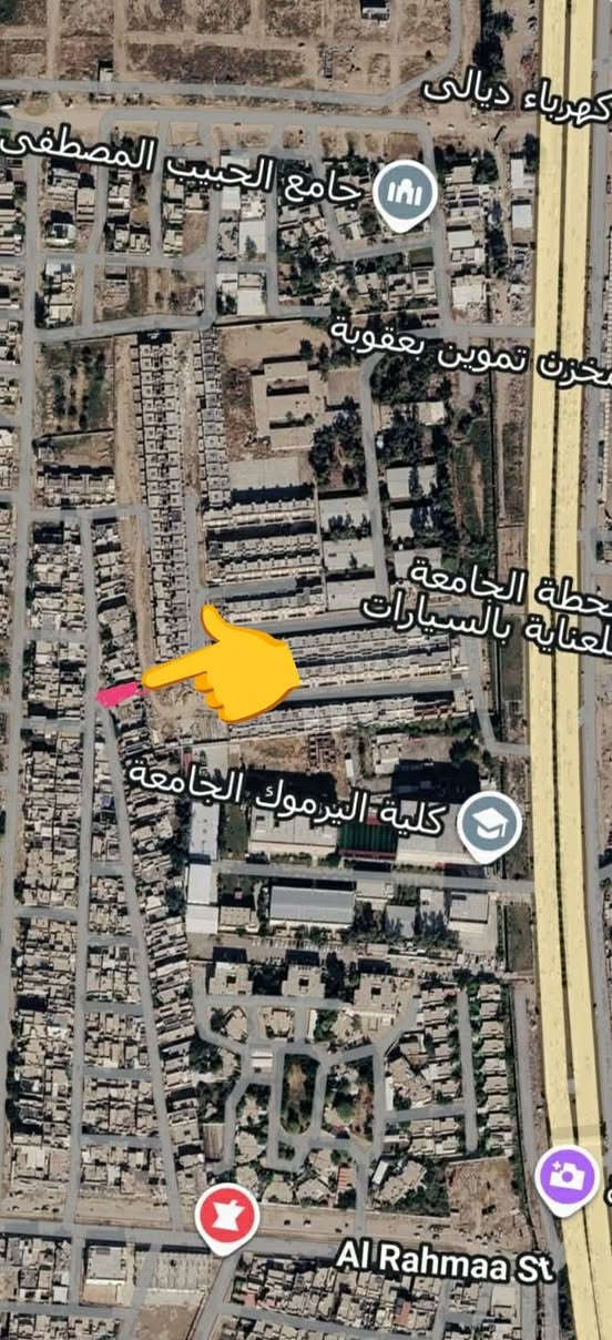 🏡 للبيع مشتمل مميز في بعقوبة – حي اليرموك الأولى
📍 الموقع: بعقوبة – حي اليرموك الأولى – منطقة الرحمة، أول فرع من المدخل.
🔹 المساحة: 100 م² (5 × 20) 🔹 فضلة خلفية: 20 متر 🔹 الجنس: طابو زراعي – سند (25)
🏠 يتكون البيت من:
✅ استقبال
✅ صالة
✅ مطبخ
✅ غرفة نوم
✅ حمام
💰 السعر: 65 مليون دينار عراقي
📞 للاستفسار والمعاينة: ***********
