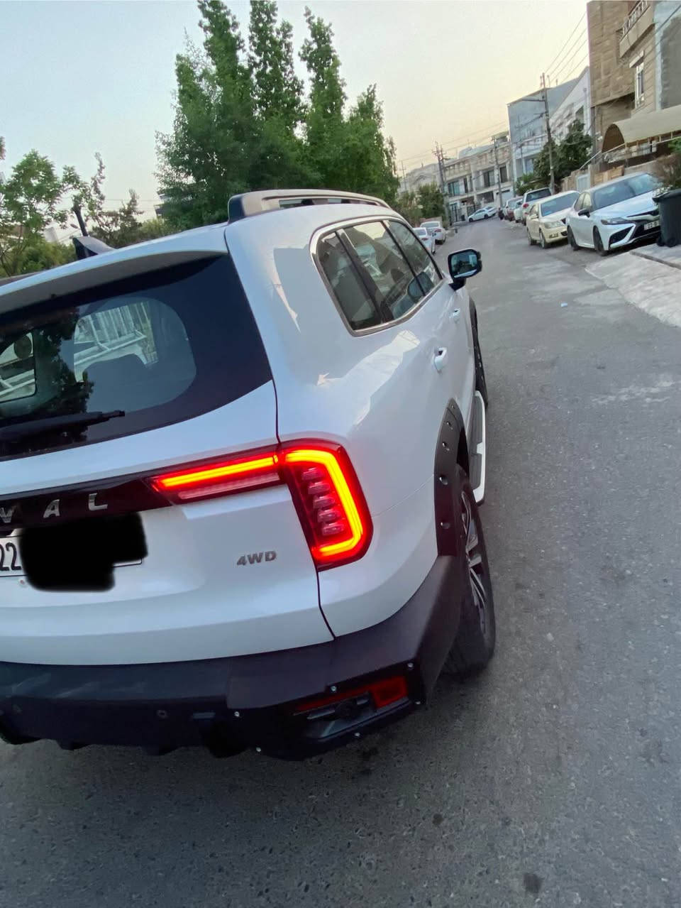 Haval dargo 2022 Adventure
٤ پستن ٢٠ تۆربۆ بەنزینی نۆرمال بەشەرت 
تایبەتمەندی خەلیجی زەمانی شەریکەی 
٤٣ هەزار رۆێشتیە سێرڤزی کرایە ٧ مۆدی هەیە
دەبلل ئەکسل
داتاشۆ
پادل شەفت
کامێرا ٣٦٠  
خەتی جادەی کوشین مەساج
ئەوتۆ بەگ
پرە لە مواسەفات  
پانۆررامای گەورە
***********
بەناوی خۆمە سەیارەکە ١ موشکیلەی لەسەر نیە أربيل, العراق
