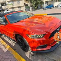 موستنك موديل 16حادث قبغ صندوك ماشيه 90 سياره بلاديه سعر 145 للاتصال 07...