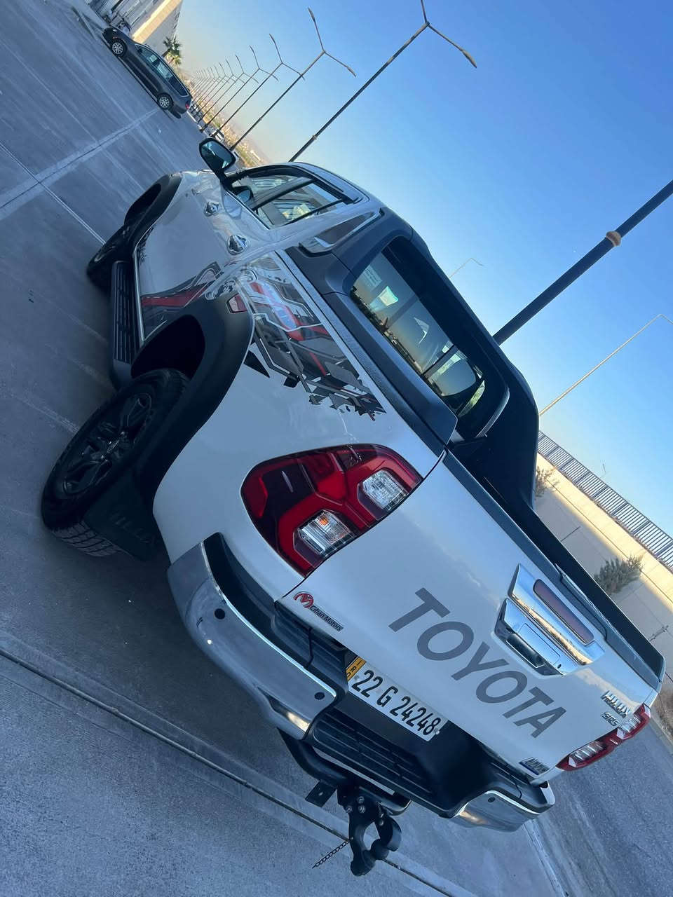 Toyota Hilux 2024 V6 TRD
//عربی //
شرکە جیهان 
سیارە مکفول کفالە عامە کلشی بشرت
گئر و محرک بشرت 
ماشیە ٦٠٠٠٠ الف کم 
قپات کمالیات 
سنوی جدید تاير جديد
مکان اربیل
سعر ٣٦٧$
رقم موبایل *********** whats app 

//کوردی//
سیارە شرکە جیهان 
سەیارەکە هیچی نیە هەمو قەلبی بە شەرت
گئرو مەکینە بەشەرت 
٦٠٠٠٠ کم رؤیشتیە
هەمو کەمالیاتەکی لؤ کرایە
سەنەوی نوییە تایەی نوییە
شوین هەولیر 
نرخ٣٦٧ $
رقم موبایل *********** whats app
