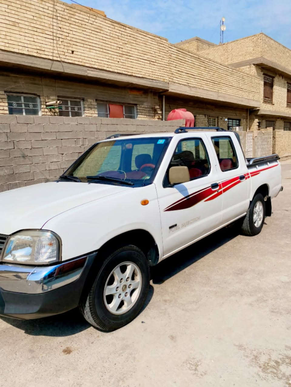 سلام عليكم بيكم نيسان للبيع 2008محور غاز كفاله عامه من كلشي سياره بسمي مشروع وطني رقم بغداد سياره مابيها رشه صبغ سعر $110 رقمي /‭/***********‬مكاني بغداد
