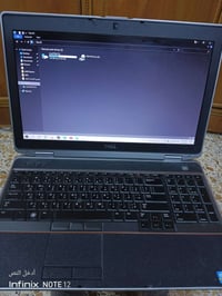 لابتوب للبيع شركه DELL حجم الشاشه 15,6 انج المعالج Cori5 جيل الثالث ال...
