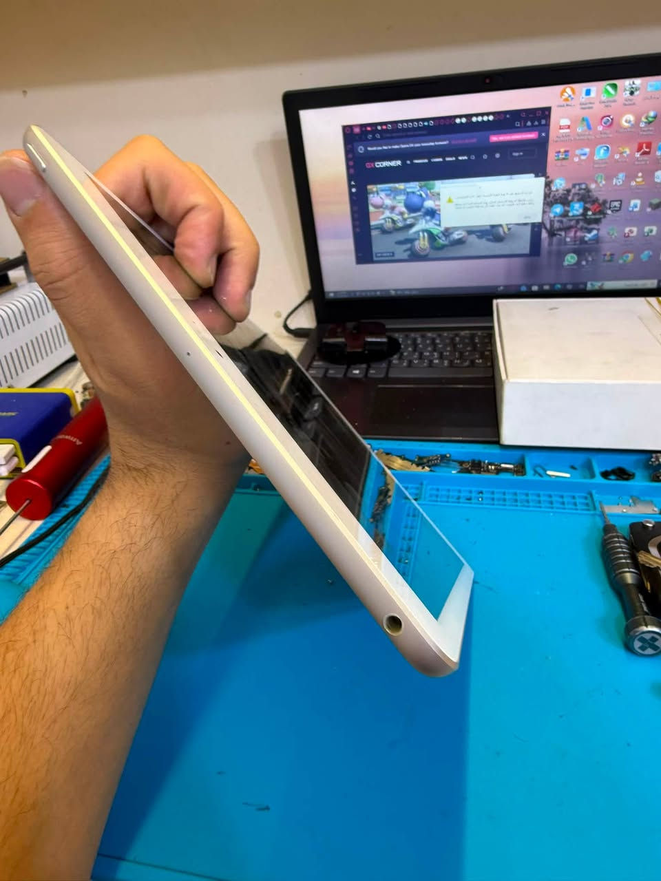 ايباد جيل السابع
ذاكره ٣٢
بطاريه ٩١
اليباد خالي من المشاكل
اليباد مكفول
ما مفتوح ولا مصلح
السعر ١٢٥
خاص او تواصل واتساب***********
المكان موصل
