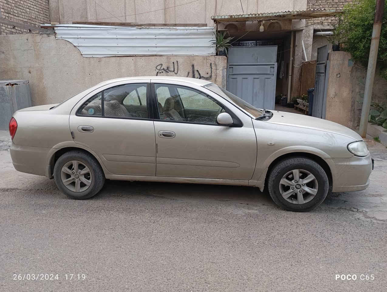 سلام عليكم نيسان صني لبيع سياره كفاله ماعده بارد سياره موديل 2010بسمي تريد تحويل تريد وكاله مكاني بغداد سعر 95قفل ***********ماشيه سياره 90الف
