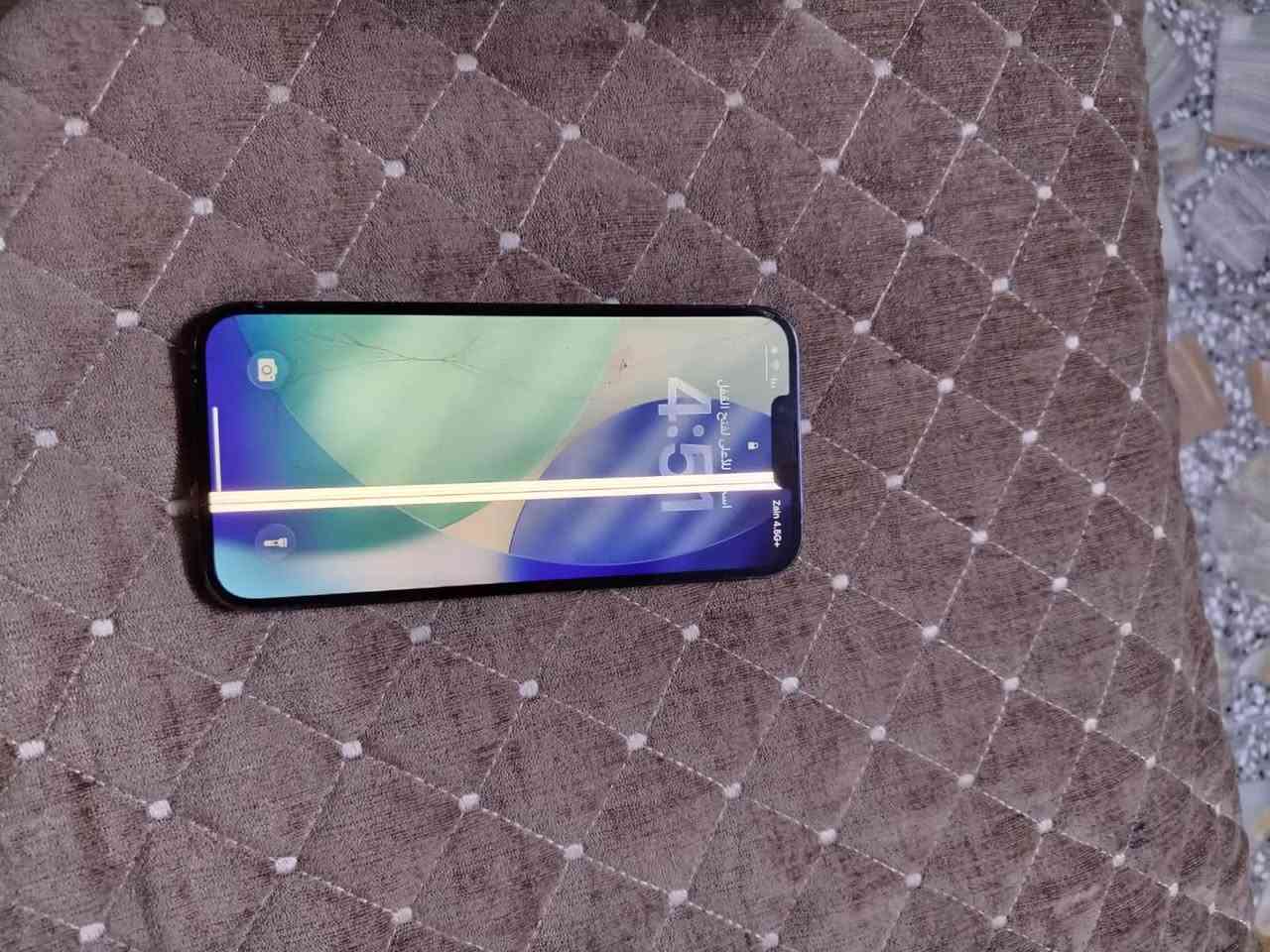 سلام عليكم 13برو ماكس للبيع 275
يرداله تبديل شاشه حالين شاشته شغاله مثل ماوضح بصوره
الجهاز مبدل بي فقط بطاريه وكامره ثنيهن اصليه مال الجهاز ثاني بس من وكع مني ماعرف شنو صار فقط نكسرت شاشه وبرنامج كامره مدور كامره مكاني نجف ***********
