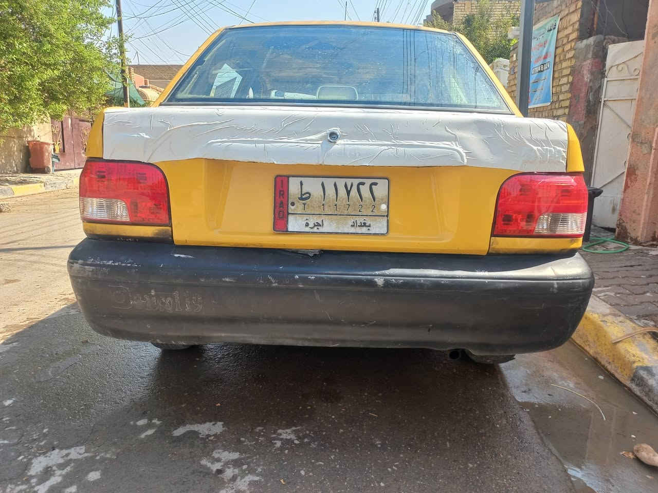 سلام عليكم ساببه مديل 11 الماني بغداد محرك البارحه بليل جفته بعده عل سحك حورته بسأتم ورنكان ياباني الله شهد كله بجيس كلفني 450 الف سنويه ساحبلها طبق الأصل حته غرامه ماعليها كير ومكينه تخم تاير باتري كله جديد كهربائيات مسجل كله شغال بس بيها جاملغ ليمنه موحلو فقط ترايك وين متريد كله جديد قبل ساعات طلعت من تجفيت ب1وبيها مجال بسيط حك جيه مكان بغداد الحسينيه *********** شراي يتصل  بدون اتكفل بكلشي
