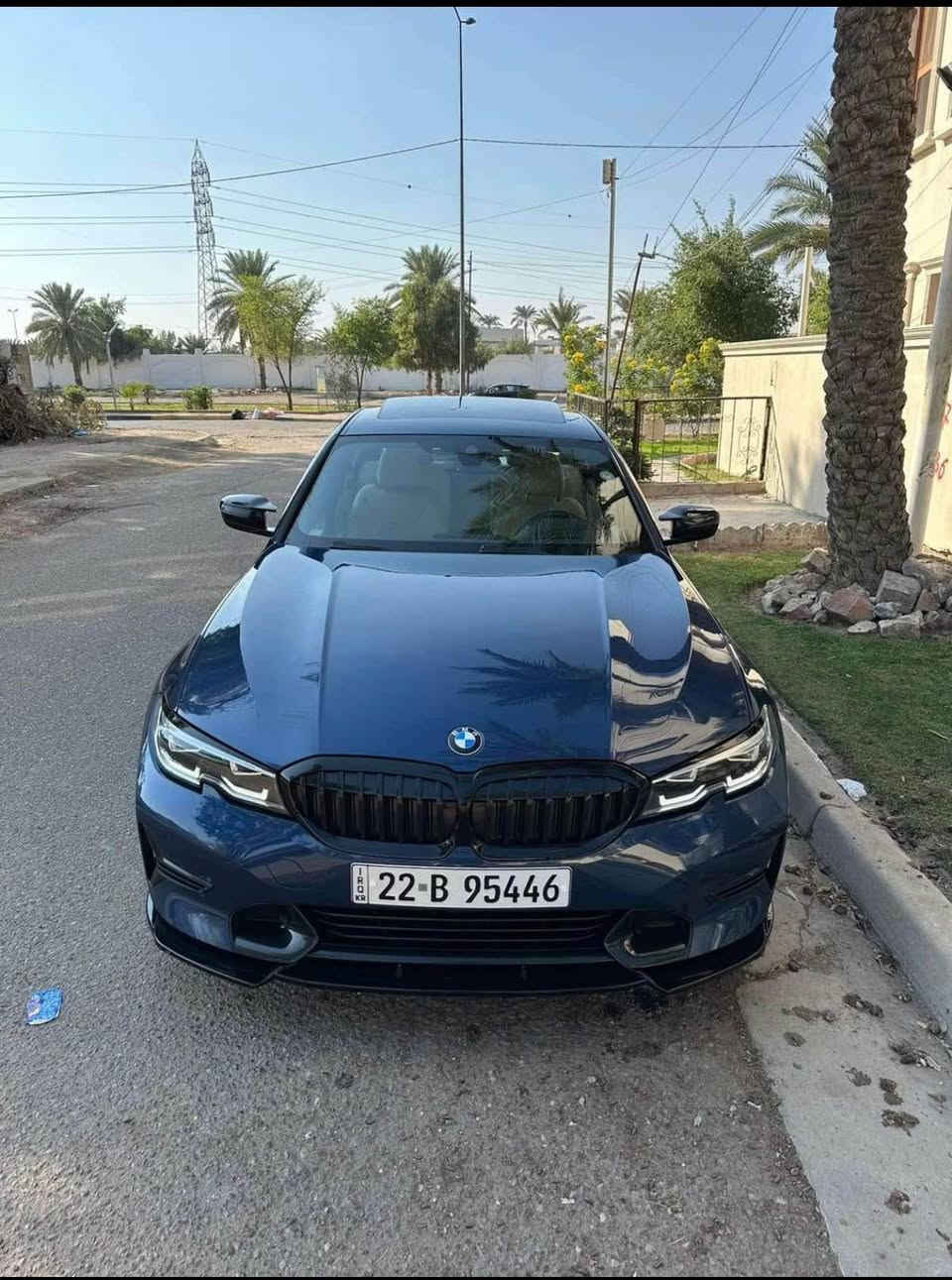 السلام عليكم

BMW 330i
لون مميز الرسمي للشركة
موديل 2021ماشيه 43000 كيلومتر
السعر 27500 
سنوية باسمي 
سلايد 
داتو شو
صندوك يفتح بالقدم
لايتات متحركة ويه الستيرن 
بصمه مع الهندبريك
شاشة touch
نقاط عمياء
اوضاع القيادة : Eco por / comfort / sport
رادار امامي
رادار خلفي
ماوس
(كل الانظمه قياده)
كشنات كهرباء / ذاكرة المقاعد 
كشنات تدفئة
داخل لدات 12لون متغير
مكينه ٢٠٠٠ توين باور تيربو 
السياره بيها حادث جانبي باب السايق تبديل والباب الخلفي صبغ
مكانها بغداد حي الجامعة
*********** واتس اب بغداد, العراق
