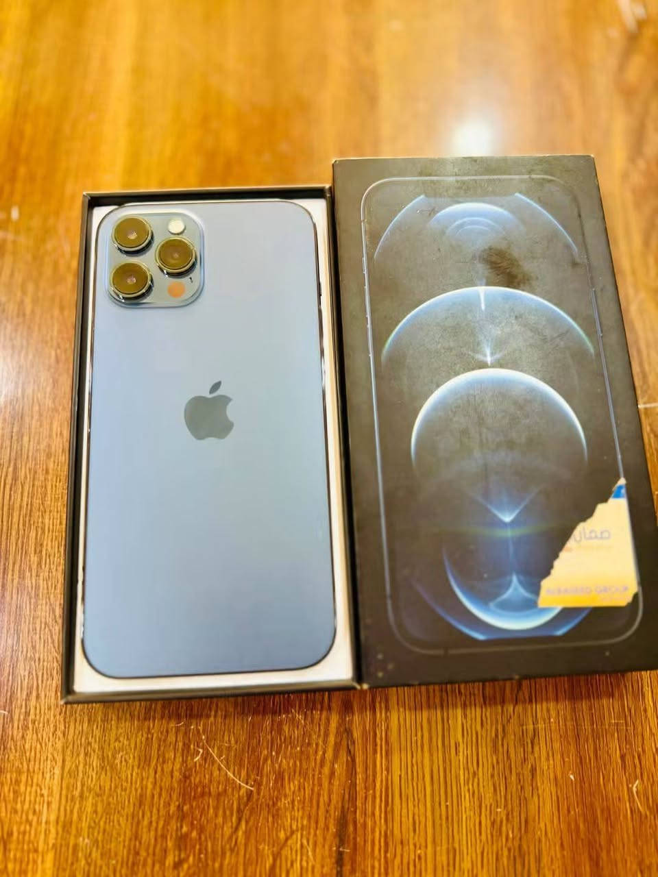 السلام عليكم ورحمة الله وبركاته
iPhone 12 Pro Max

بطاريه :84
نموزج :M
نضافه الجهاز :95٪
وتر بروف
كامل ملحقات
السعر :500 وبي مجال للشراي
العنوان : بغداد البلديات
للاتصال: ***********

