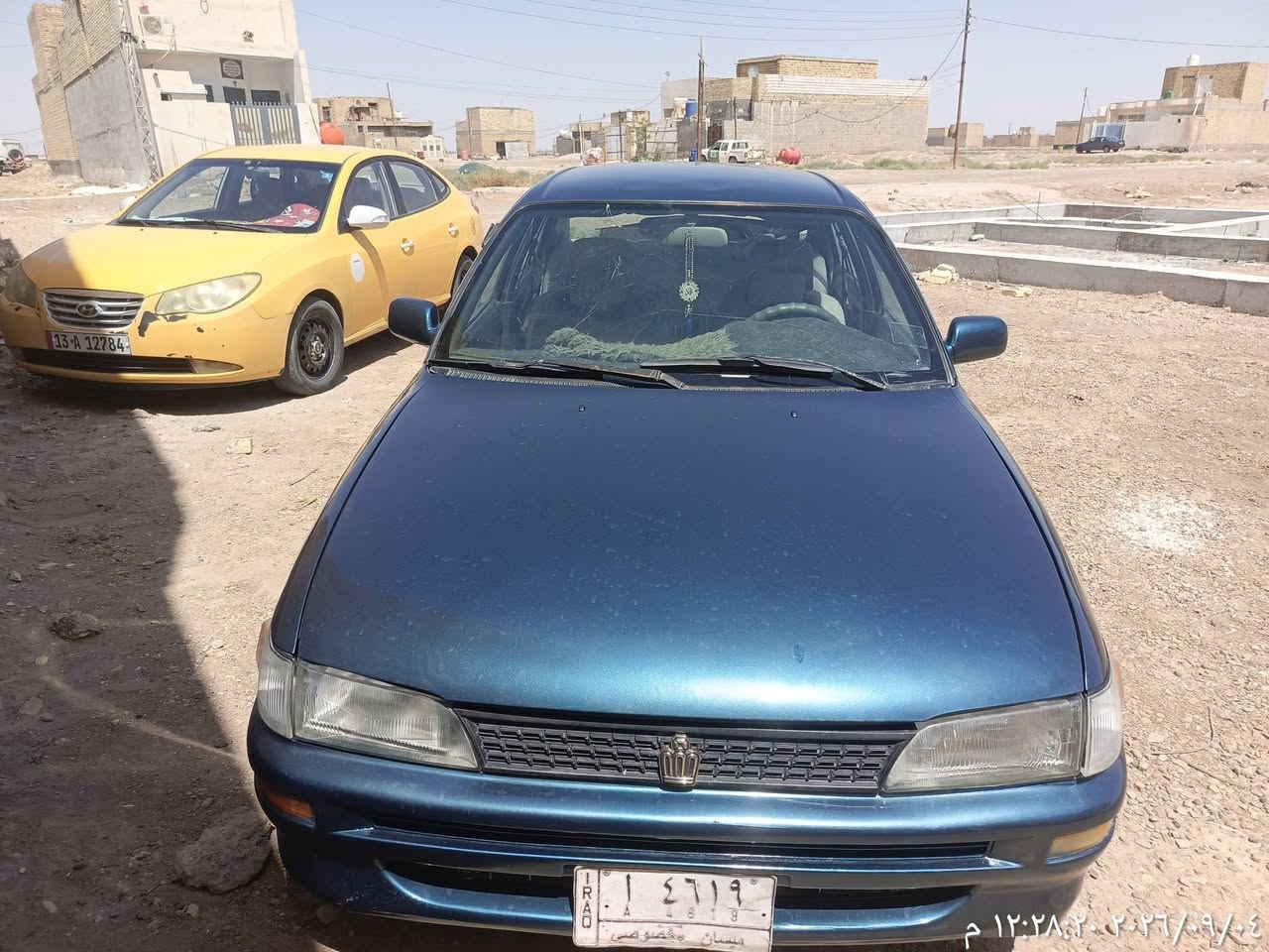 كورلا 95 جاهزة من كلشي تبريد حداديه كهربائية تخم تاير بسمي للبيع 50 وبيه مجال رقم ميسان ***********
