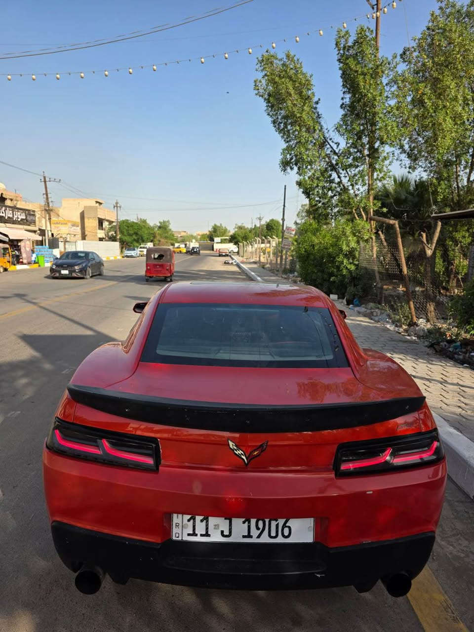 ياالله
السلام عليكم 
كمارو خليجي 2SS خليجي بأسمي
بيها اماكن صبغ ابيع حزام بس هي مو حزام
  موديل ٢٠١١ رقم مميز جداً
لون برتقالي مميز
محرك ٨ سلندر ٦٢٠٠
فتحه سقف
داتا شو
مكينة نظيفه جدا   
كير اوتو نظيف 
صدر امامي نظيف
صدر خلفي نظيف
كشنات جلد 
داخل نظيف جدا
سستم صوت بوس يخبل 
تحكمات ستيرن
كيجات ٤  
شاشه اعطال
تشغيل عن بعد
شفتات كير عادي
داخل احمر قرميدي
وبعد هواي مواصفات فول الفول السياره .

الإضافات:
دعاميه إماميه zl1 مال ٢٠١٨ 
لايتات حاجب 
شوته kn 
هدرز
سبويلر  
دبات نغمه حلوه 
الخلف محدث ١٨
بك لايتات سموك
ويل ٢٠ تو سايز نيش
بنيد كاربون فايبر اصلي
مكان السياره بغداد الامين الثانية
*********** بغداد, العراق

