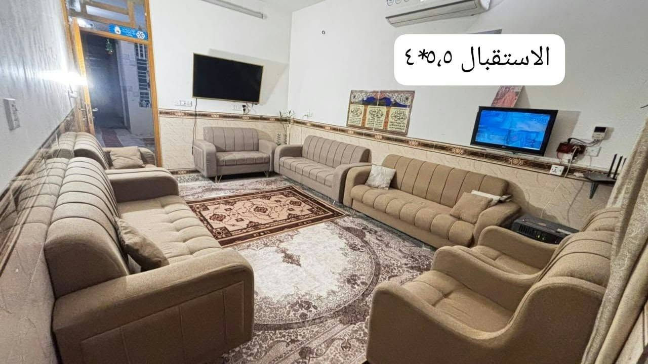 فرصة عقارية مميزة | بيت طابقين للبيع
🏡 تفاصيل العقار:

المساحة: 120 متر في حي اور 600 

الواجهة: 4 أمتار | النزال: 30 متراً.

التفاصيل: المنزل يتكون من طابقين الطابق الأول غرفة نوم صالة استقبال نفس التصميم في الطابق الثاني + بيتونة + سطحين (تقسيم داخلي واسع وعملي).

💰 السعر المطلوب:

350مليون دينار (قفل نهائي

ملاحظة البيت بناء 2022 البيت نظيف 

للاستفسار علق او

الاتصال

رقم الهاتف ***********

ملاحظة هذة فرصة عقارية لا تفوت سعر ممتاز و انها فرصة لا تعوض للسكن

نص مكتوب في الصور:
- الواجهه
- حمام خارجي مشترك
- الكراج
- الاستقبال ٥,٥* ٤
- صاله