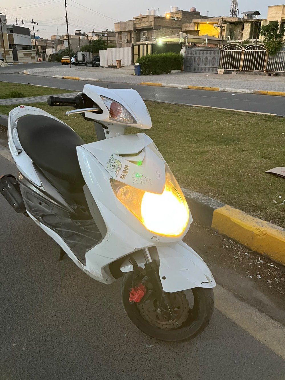 سكنس فحل • ابيض • ملاحظات بالكهربا