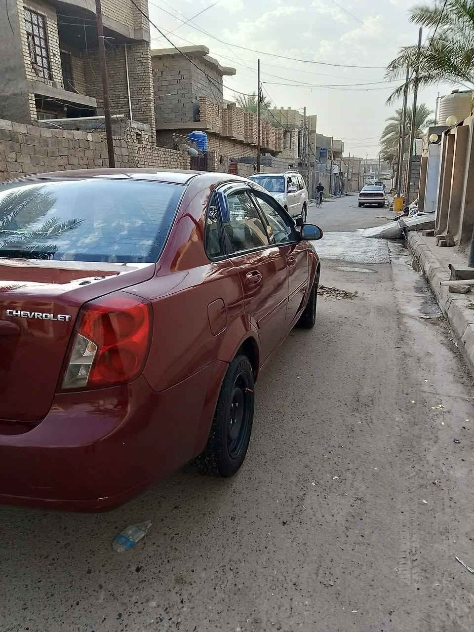 السلام عليكم
سيارة نوع اوبترا موديل 2005
مصبوغة عام محرك كير نضيف 
سيارة متعوب عليهة 
رقم بغداد تحويل مباشر 
السعر 50 ورقه وبيها مجال
التواصل عبر الرقم : ***********
