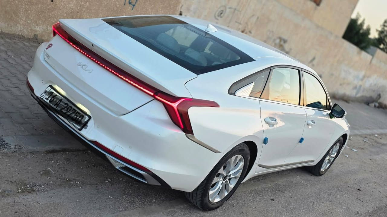 السلام عليكم اخوان
كيا K8 2023  وارد كوري غاز 
رقم قادسيه بسمي تحويل مباشر

فول مواصفات
  الكشنات الاماميه  تدفئه تبريد 
داخل ابيض  
الجام يصعد وينزل عن طريق البصمه  
بصمتين وياه
 كشن حضن ومساج
رادارات محيطيه وتوقف ذاتي  
تشغيل عن بعد
الجام وحده يصعد من تدخل نفق
تانكي 90 لتر
نقطه عمياء  والمحافضه على المسار
تنقيه الهواء 
الملاحضات 
القمار رش  بدون قطره صبغ   وبيه طخه بسيط بجاملغ ترجع بارد ممسويه الباقي كفاله
  السعر 195 وبي مجال قليل 
مكاني النجف الاشرف ***********
