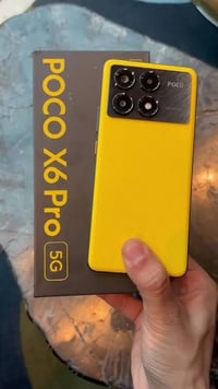 بوكو X6 برو 5G • ذاكرة ٥١٢ • بطارية ٩٧٪